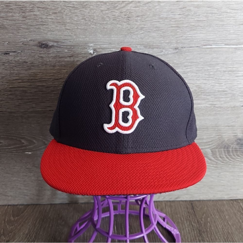 New Era Boston Red Socks Authentic Collection Official On-Field Cap Hat 7 1/4